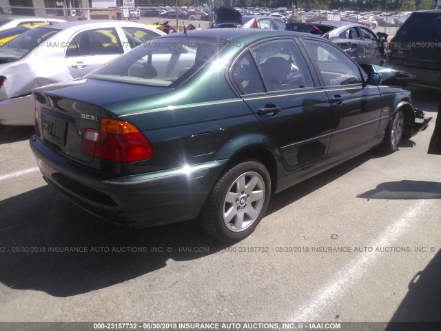 WBAAM3346YFP76972 - 2000 BMW 323 I GREEN photo 4