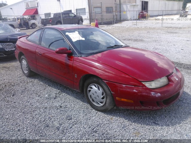 1G8ZH1270XZ172061 - 1999 SATURN SC2 RED photo 1