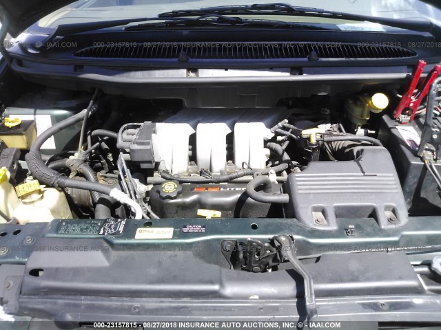 1C4GP64L4VB285718 - 1997 CHRYSLER TOWN & COUNTRY LXI GREEN photo 10