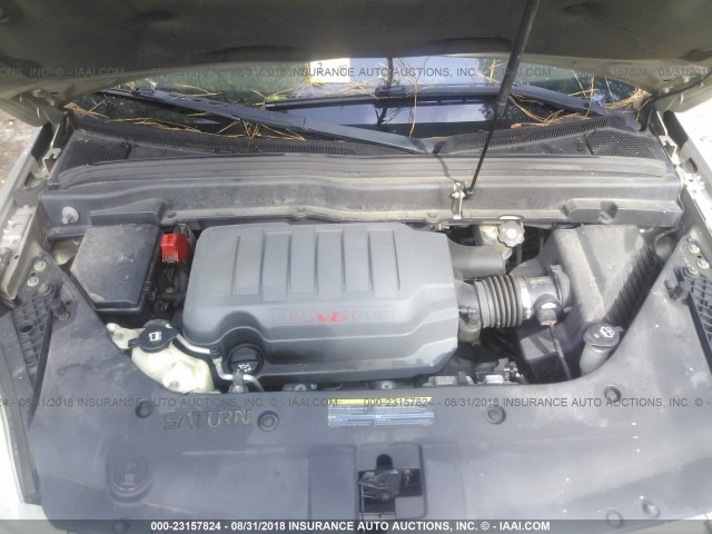 5GZER33777J168923 - 2007 SATURN OUTLOOK SPECIAL ოქროსფერი ფოტო 10