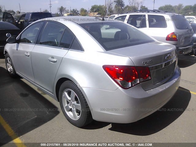 1G1PE5SB8G7131733 - 2016 CHEVROLET CRUZE LIMITED LT SILVER photo 3