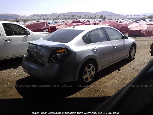 1N4CL21E97C160242 - 2007 NISSAN ALTIMA HYBRID SILVER photo 4