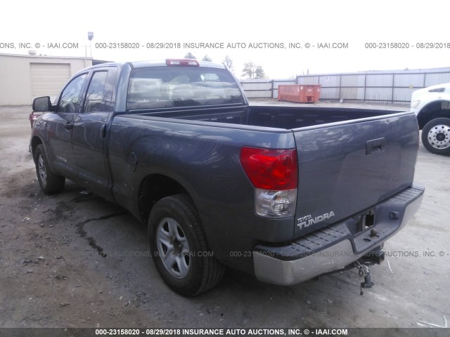 5TFRT54168X026765 - 2008 TOYOTA TUNDRA DOUBLE CAB/DOUBLE CAB SR5 GRAY photo 3