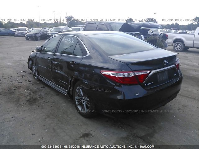 4T1BF1FK8GU260067 - 2016 TOYOTA CAMRY LE/XLE/SE/XSE 黑色 照片 3