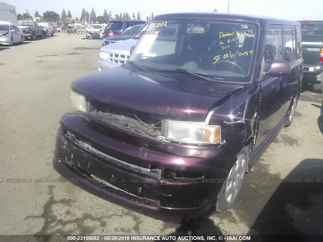 JTLKT324864047008 - 2006 TOYOTA SCION XB Kastanienbraun Foto 2