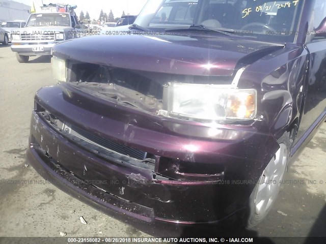 JTLKT324864047008 - 2006 TOYOTA SCION XB Kastanienbraun Foto 6