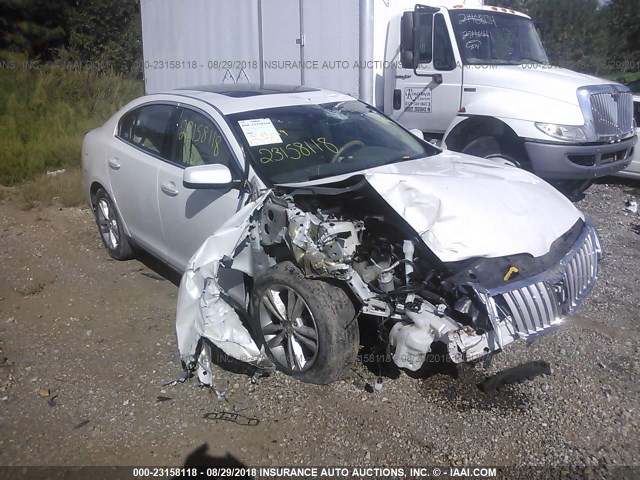 1LNHL9DR4CG802386 - 2012 LINCOLN MKS WHITE photo 1