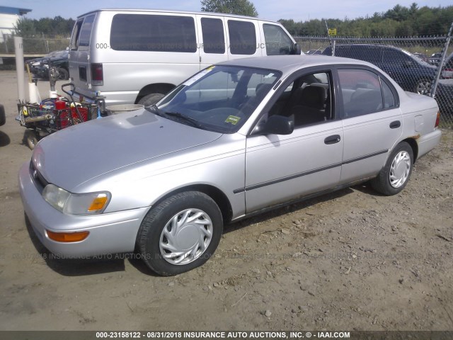 1NXAE09E9PZ047479 - 1993 TOYOTA COROLLA LE/DX SILVER photo 2