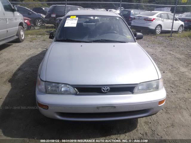 1NXAE09E9PZ047479 - 1993 TOYOTA COROLLA LE/DX 银色 照片 6