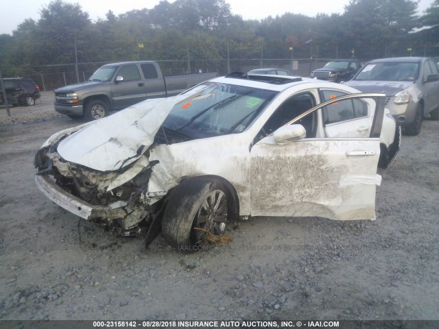 19UUA8F31EA002793 - 2014 ACURA TL SE WHITE photo 2