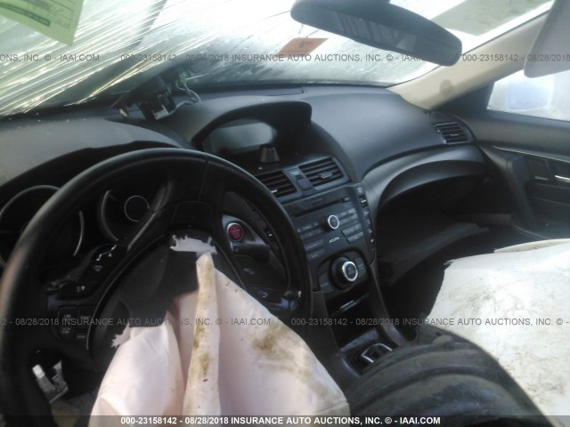 19UUA8F31EA002793 - 2014 ACURA TL SE WHITE photo 5