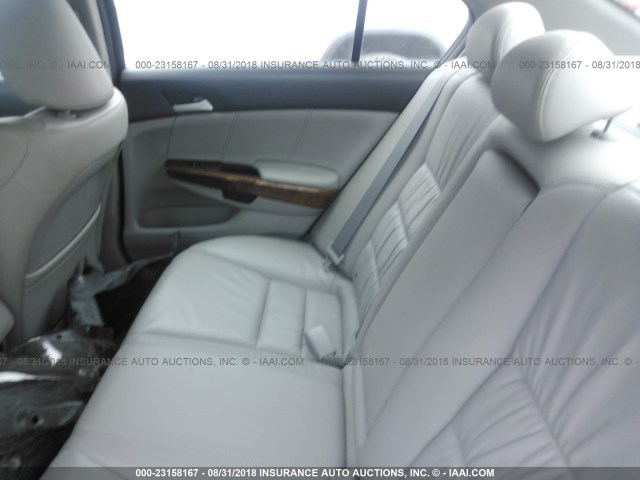 1HGCP3F80BA000621 - 2011 HONDA ACCORD EXL SILVER photo 8