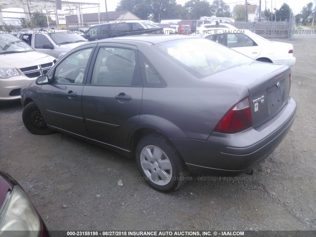 1FAFP34N17W101168 - 2007 FORD FOCUS ZX4/S/SE/SES 灰色 照片 3