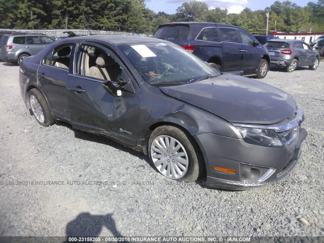 3FADP0L36BR180936 - 2011 FORD FUSION HYBRID GRAY photo 1