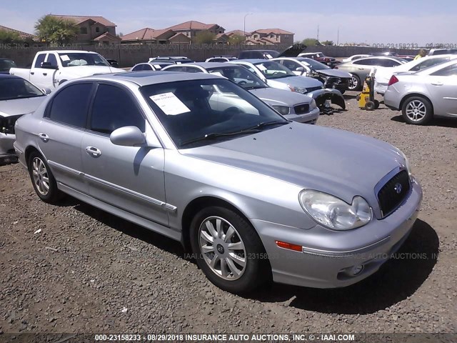 KMHWF35HX5A154415 - 2005 HYUNDAI SONATA GLS/LX SILVER photo 1