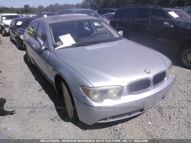 WBAGN63443DR10441 - 2003 BMW 745 LI فضي صورة 1
