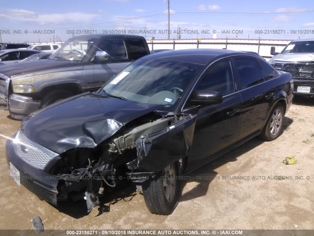 1FAHP24167G139764 - 2007 FORD FIVE HUNDRED SEL GREEN photo 2