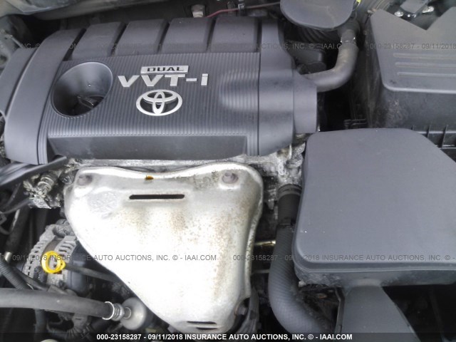 4T1BF3EK0AU543566 - 2010 TOYOTA CAMRY SE/LE/XLE BLACK photo 10