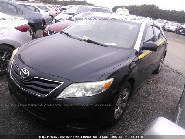 4T1BF3EK0AU543566 - 2010 TOYOTA CAMRY SE/LE/XLE BLACK photo 2