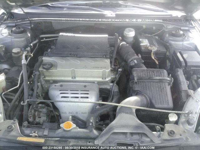 4A3AB36F28E028731 - 2008 MITSUBISHI GALANT ES GRAY photo 10