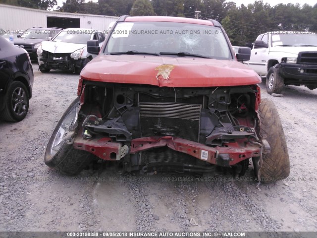 1D8GU58647W626345 - 2007 DODGE NITRO R/T ORANGE photo 6