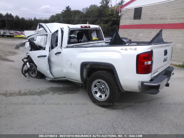 1GTV2TEC8FZ425071 - 2015 GMC SIERRA K1500 WHITE photo 3