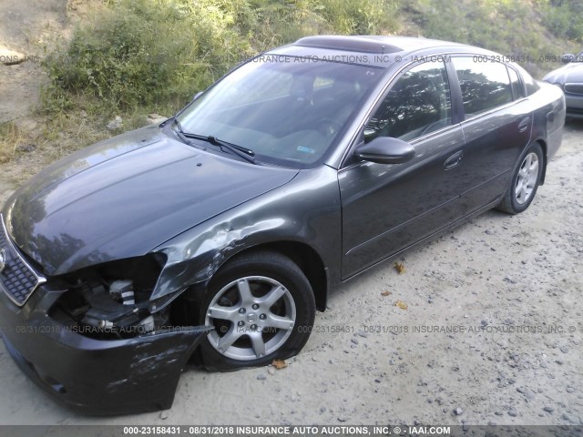 1N4AL11D46N439352 - 2006 NISSAN ALTIMA S/SL GRAY photo 2