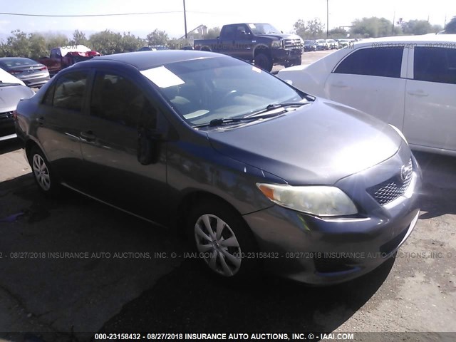 JTDBL40E299056680 - 2009 TOYOTA COROLLA LE/XLE GRAY photo 1