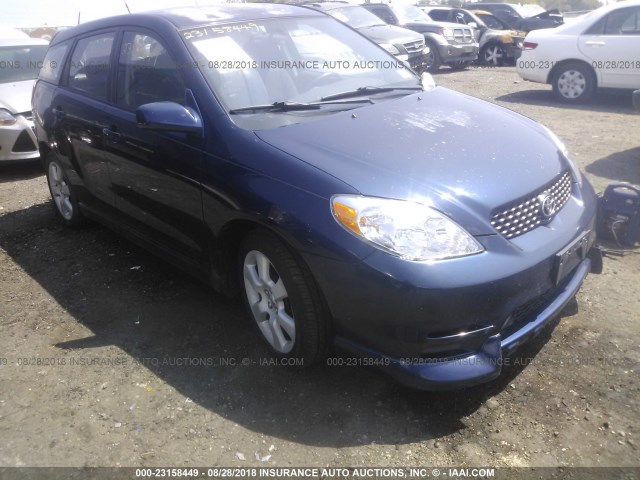 2T1KY38E03C017202 - 2003 TOYOTA COROLLA MATRIX XRS BLUE photo 1