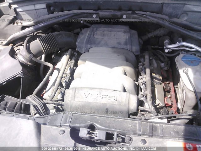 WA1VKAFP5AA047301 - 2010 AUDI Q5 PRESTIGE GRAY photo 10