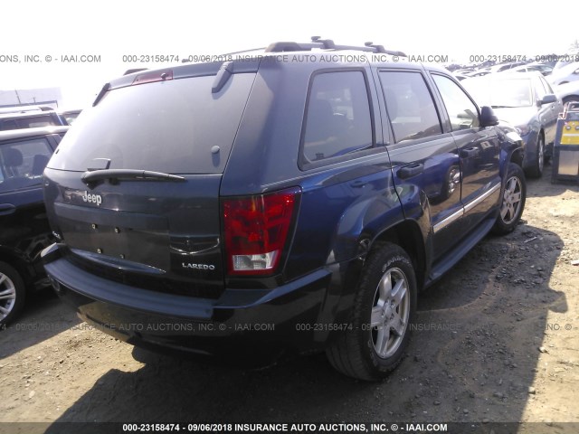 1J4HR48N55C618236 - 2005 JEEP GRAND CHEROKEE LAREDO/COLUMBIA/FREEDOM 黑色 照片 4