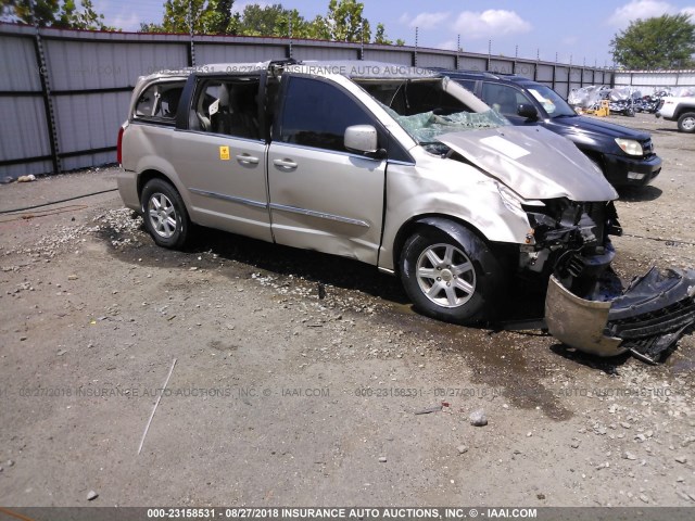 2C4RC1BG7DR518939 - 2013 CHRYSLER TOWN & COUNTRY TOURING TAN photo 1