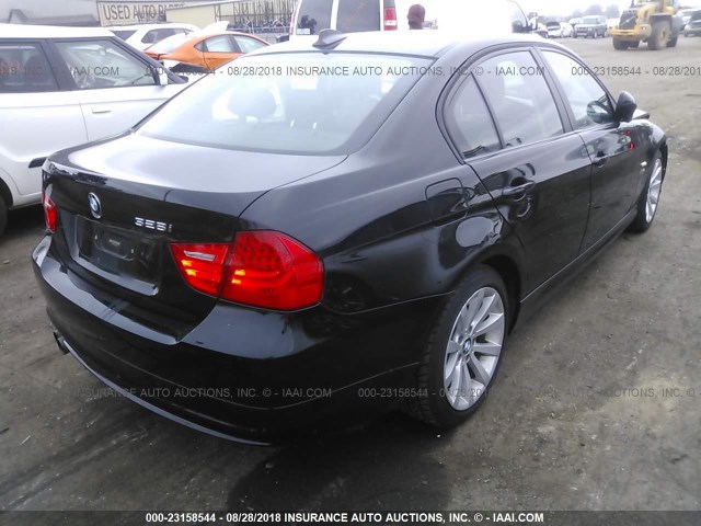 WBAPK5C52BF123292 - 2011 BMW 328 XI SULEV BLACK photo 4