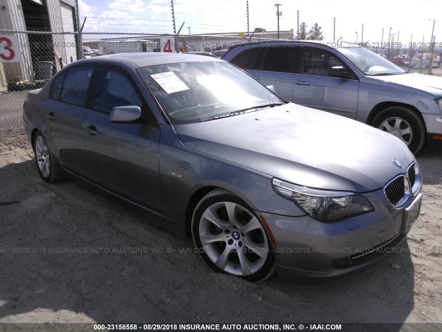 WBANW135X8CZ75467 - 2008 BMW 535 I GRAY photo 1