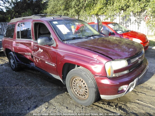 1GNES16SX46241265 - 2004 CHEVROLET TRAILBLAZER EXT LS/EXT LT BURGUNDY photo 1