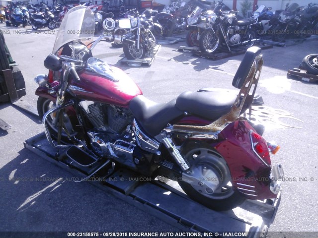 1HFSC52375A202636 - 2005 HONDA VTX1300 R RED photo 3