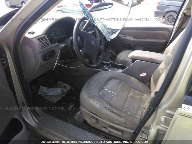 1FMZU73WX3UC19562 - 2003 FORD EXPLORER XLT/XLT SPORT/NBX 金色 照片 5