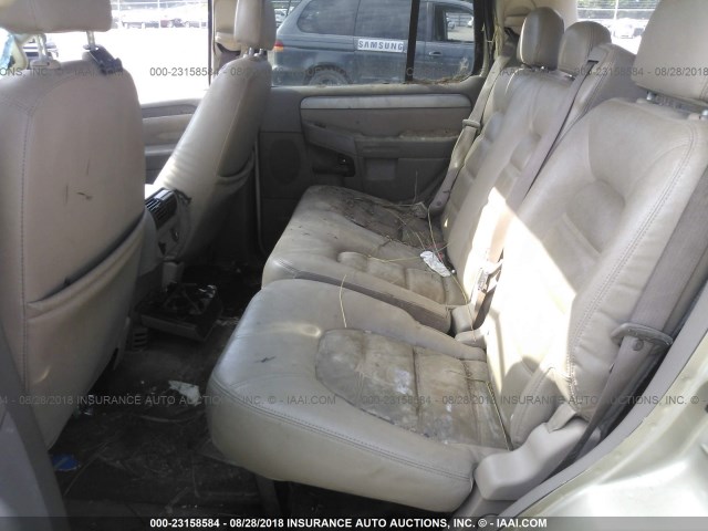 1FMZU73WX3UC19562 - 2003 FORD EXPLORER XLT/XLT SPORT/NBX 金色 照片 8