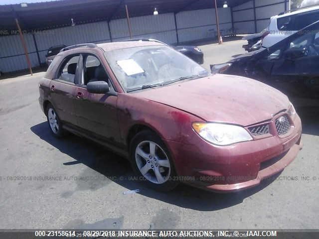 JF1GG61607H803439 - 2007 SUBARU IMPREZA 2.5I BURGUNDY photo 1