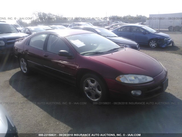 2B3HD56G22H261381 - 2002 DODGE INTREPID ES RED photo 1