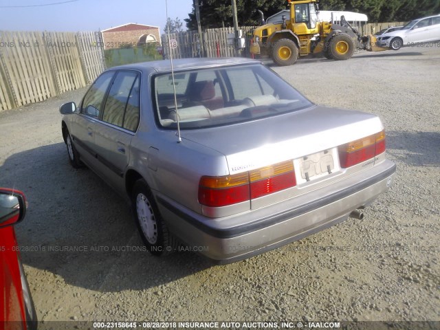 JHMCB7655MC050186 - 1991 HONDA ACCORD LX/EX GRAY photo 3