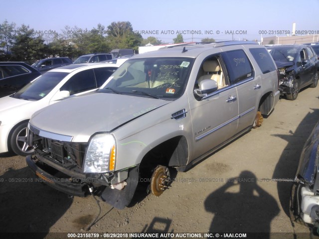 1GYFK63887R323043 - 2007 CADILLAC ESCALADE LUXURY Champagne photo 2