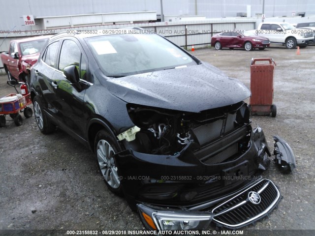 KL4CJASB8JB543238 - 2018 BUICK ENCORE PREFERRED Қара фото 1