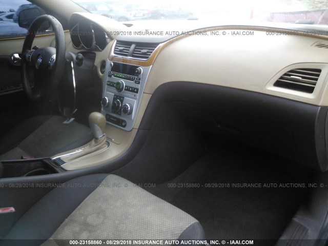 1G1ZC5EB5AF173641 - 2010 CHEVROLET MALIBU 1LT 黑色 照片 5