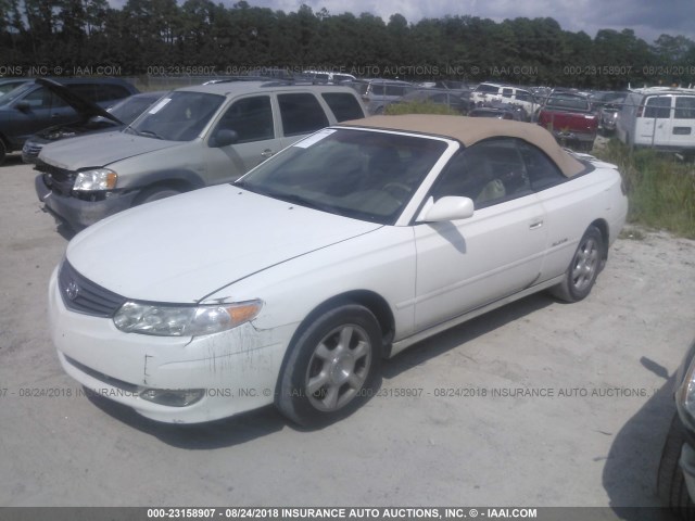 2T1FF28P52C591151 - 2002 TOYOTA CAMRY SOLARA SE/SLE Ağ foto 2