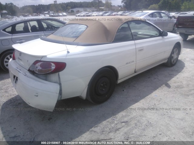 2T1FF28P52C591151 - 2002 TOYOTA CAMRY SOLARA SE/SLE Ağ foto 4