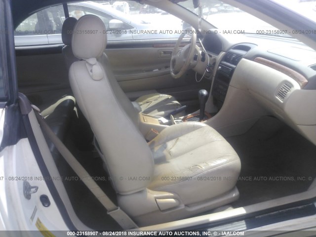 2T1FF28P52C591151 - 2002 TOYOTA CAMRY SOLARA SE/SLE Ağ foto 5