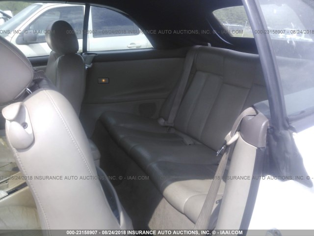 2T1FF28P52C591151 - 2002 TOYOTA CAMRY SOLARA SE/SLE Ağ foto 8