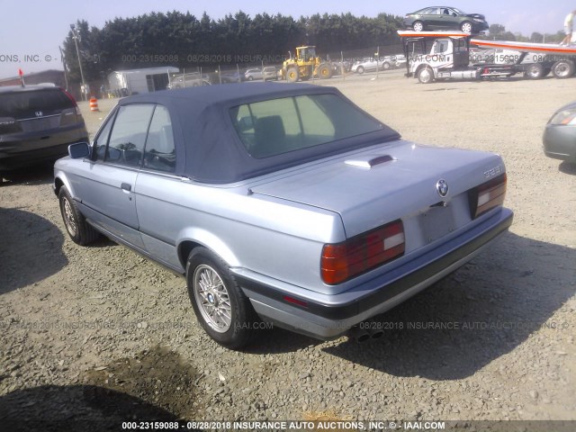 WBABB2315MEC25218 - 1991 BMW 325 IC AUTOMATIC BLUE photo 3