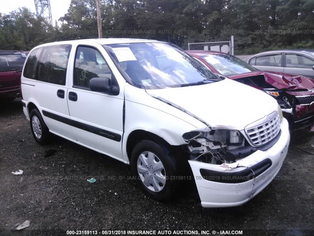 1GNDU23E4YD277531 - 2000 CHEVROLET VENTURE ECONOMY WHITE photo 1